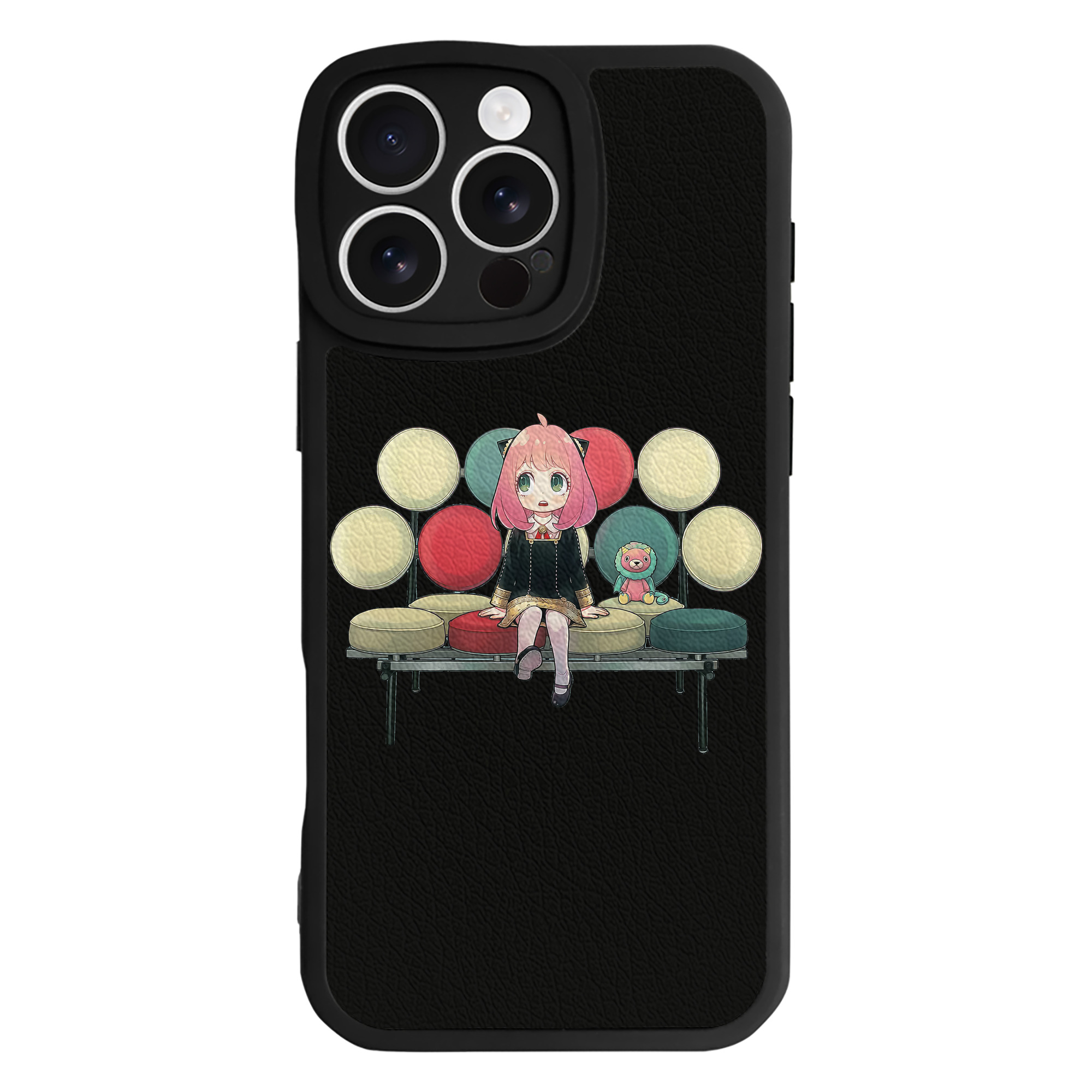 （画像用） SPY×FAMILY间谍家家酒 【iPhone 16シリーズ対応】シリコンスマホケース（レザー調） 材質：シリコン